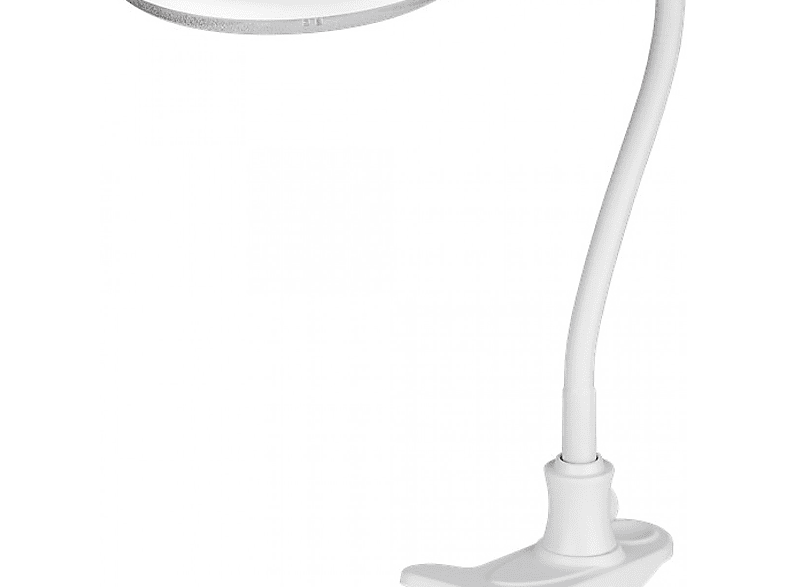 GOOBAY LED-Klemm-Lupenleuchte, 6 W, weiß LED-Lampe, Weiß