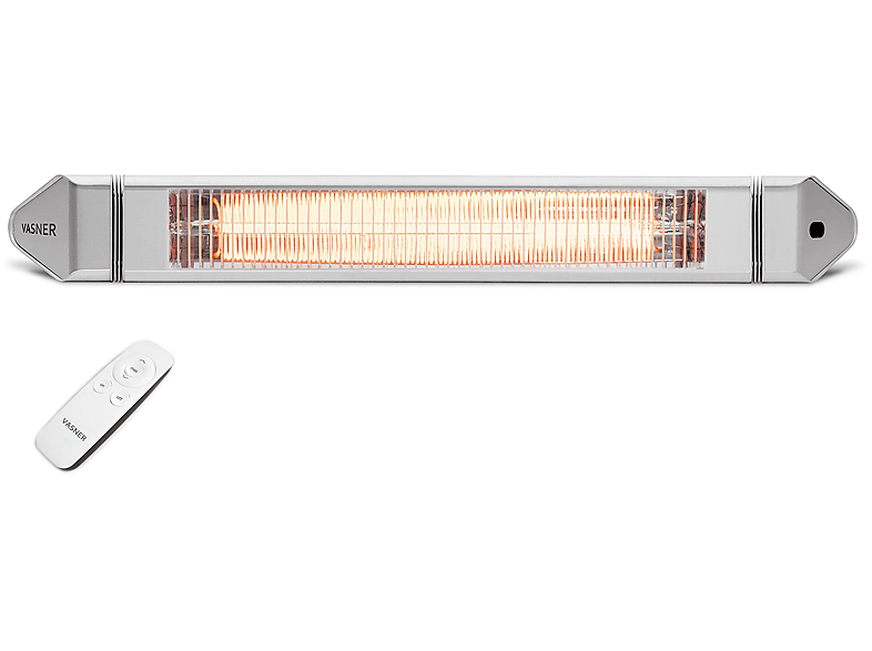 VASNER Teras 25 Terrassenheizstrahler Infrarotstrahler Wand / Decke (2500 Watt)