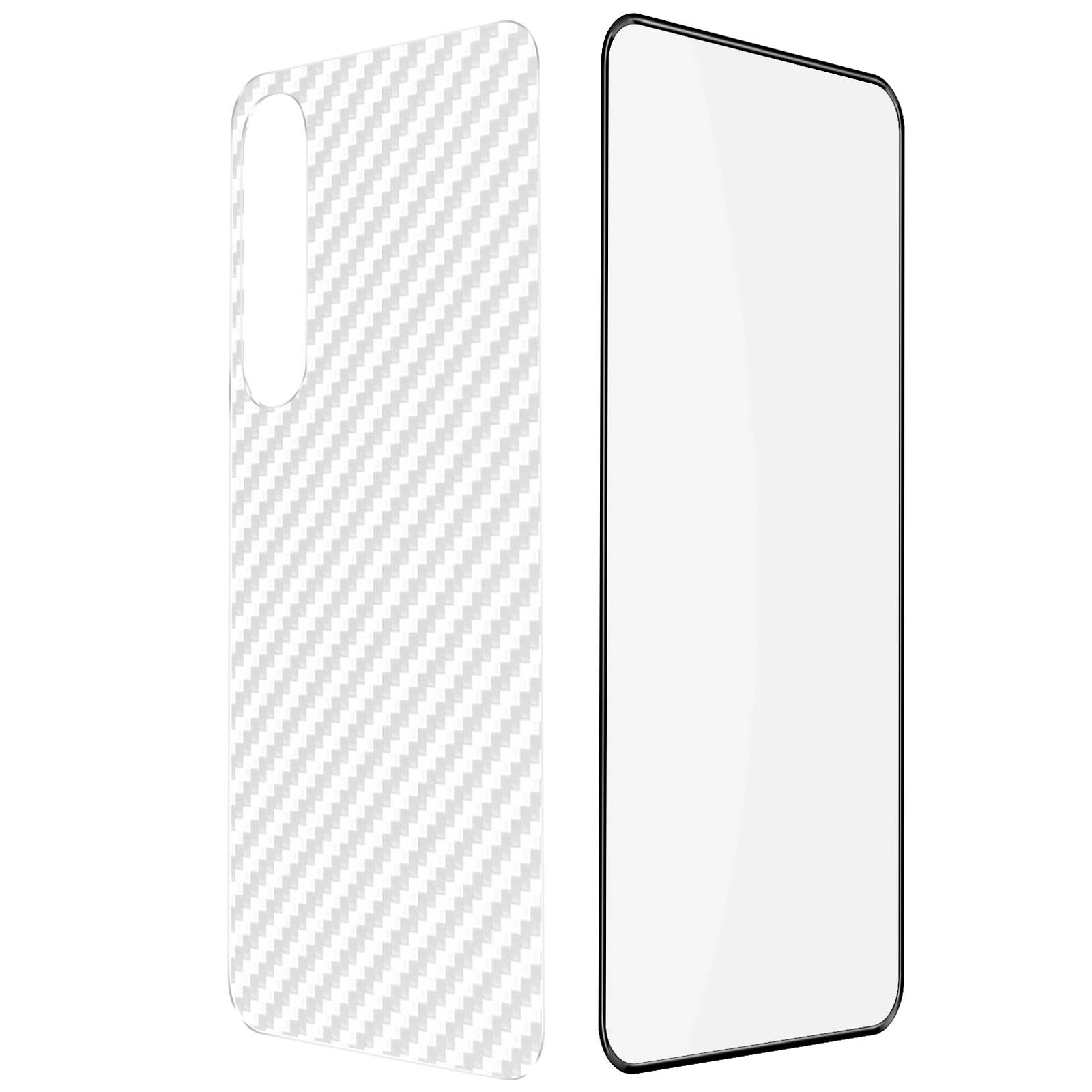 AVIZAR 360° S23) Glas-Folien(für Galaxy Samsung Series