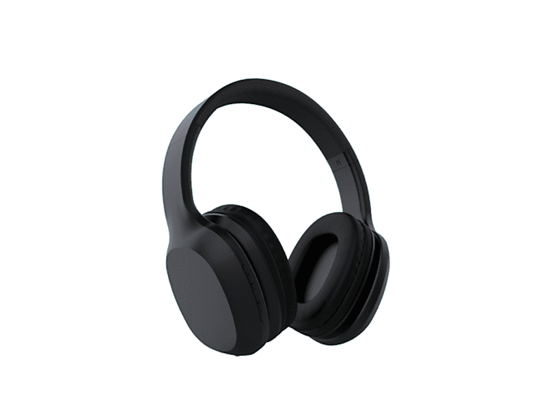 SYNTEK Bluetooth Headset Schwarz Kopfbügel Geräuschunterdrückung Wireless Bass Gaming Headset, Over-ear Bluetooth Kopfhörer Bluetooth Schwarz