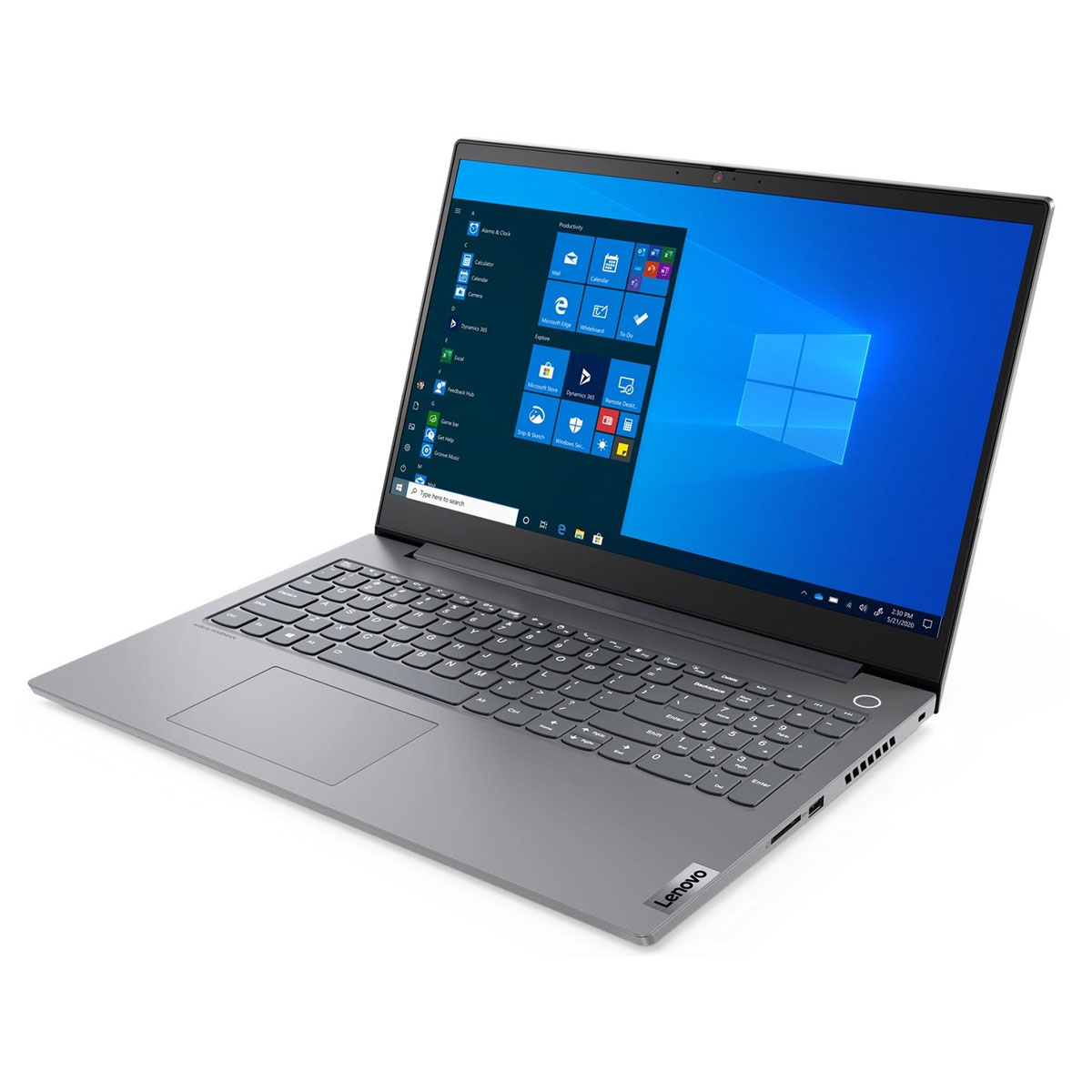 LENOVO 21B10019SP, Notebook mit GB 512 Zoll 16 RAM, Core™ Prozessor, Intel® GB SSD, 15,6 i7 Grau Display
