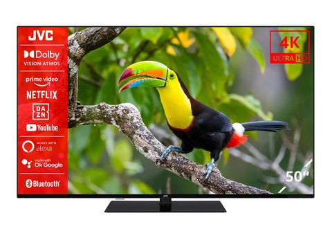 cm, 4K, SMART (Flat, TV) / | MediaMarkt 126 UHD 50 LT-50VU6355 JVC LED Zoll TV