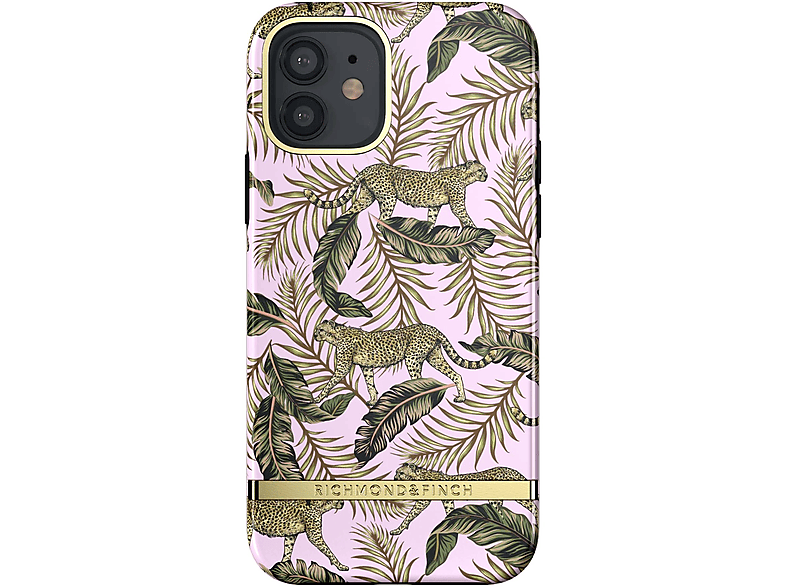 RICHMOND & FINCH Pink Jungle, Backcover, APPLE, IPHONE 12 PRO, PINK