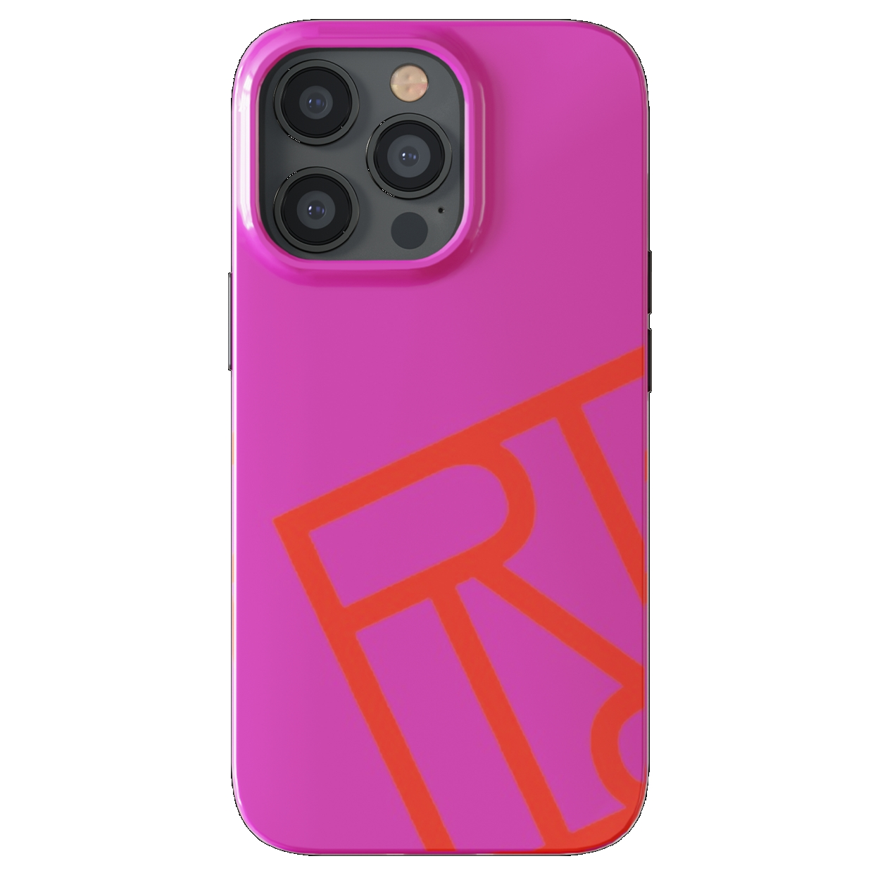 RICHMOND & APPLE, RF, Backcover, FINCH MAX, Fuschia 12 IPHONE PRO PINK