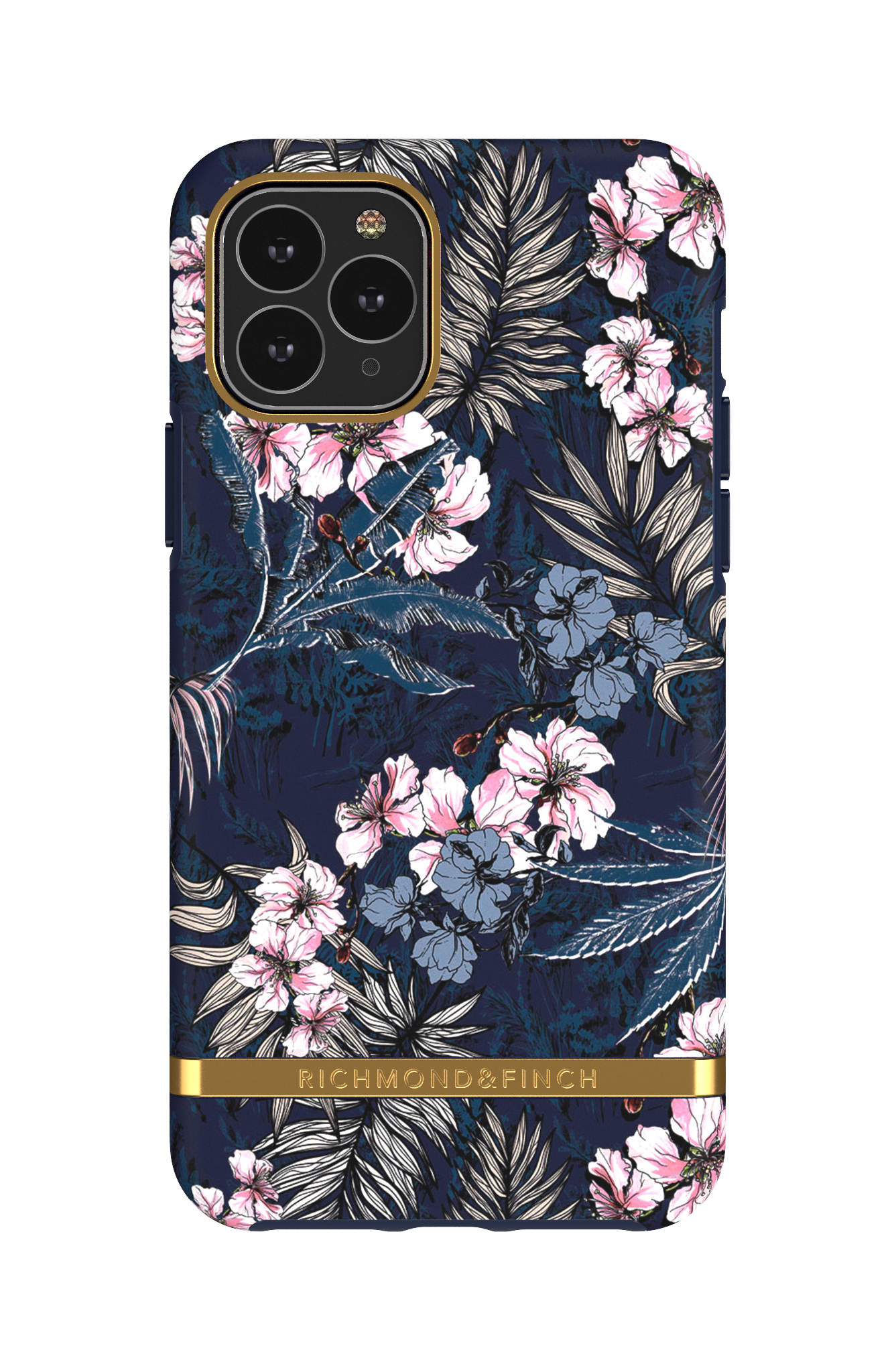iPhone Pro 11 Max, Floral & PRO 11 GOLD APPLE, RICHMOND Jungle FINCH Backcover, MAX, IPHONE