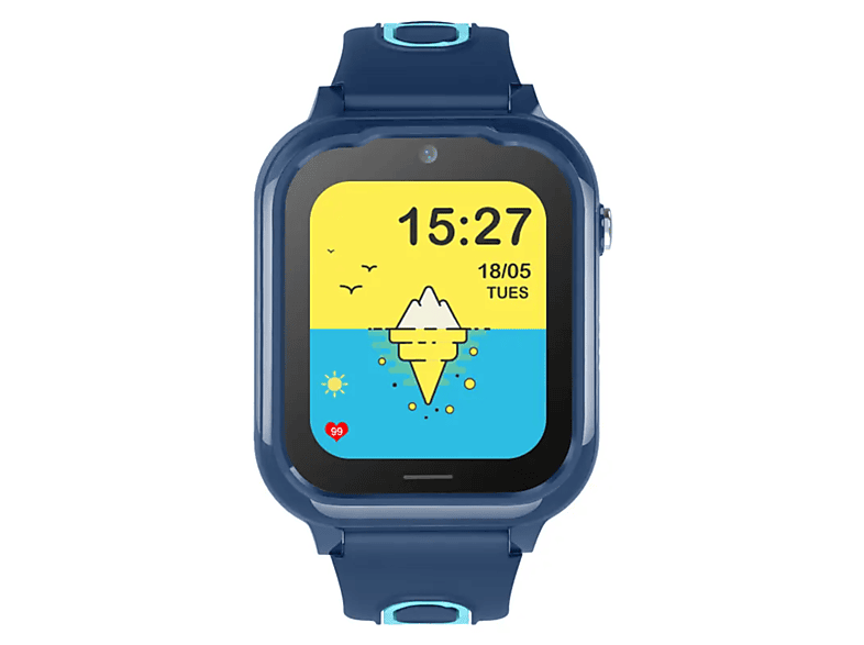 VALDUS D38 Smart Watch ABS silicone, Blue
