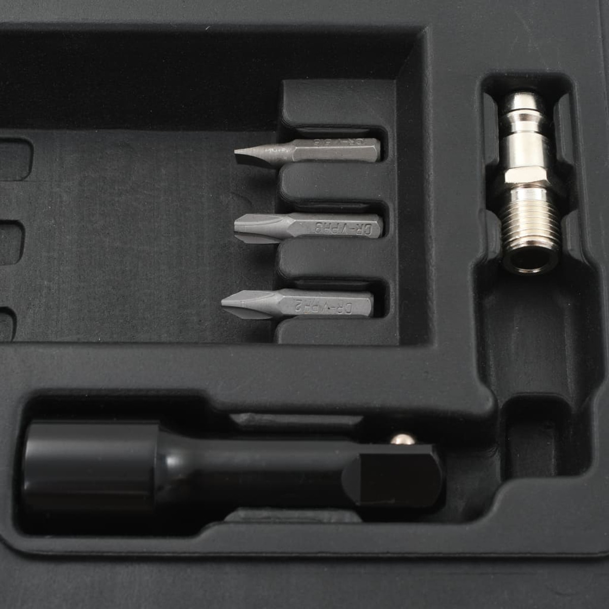 Druckluft-Ratschenschlüssel, 142712 Schwarz VIDAXL