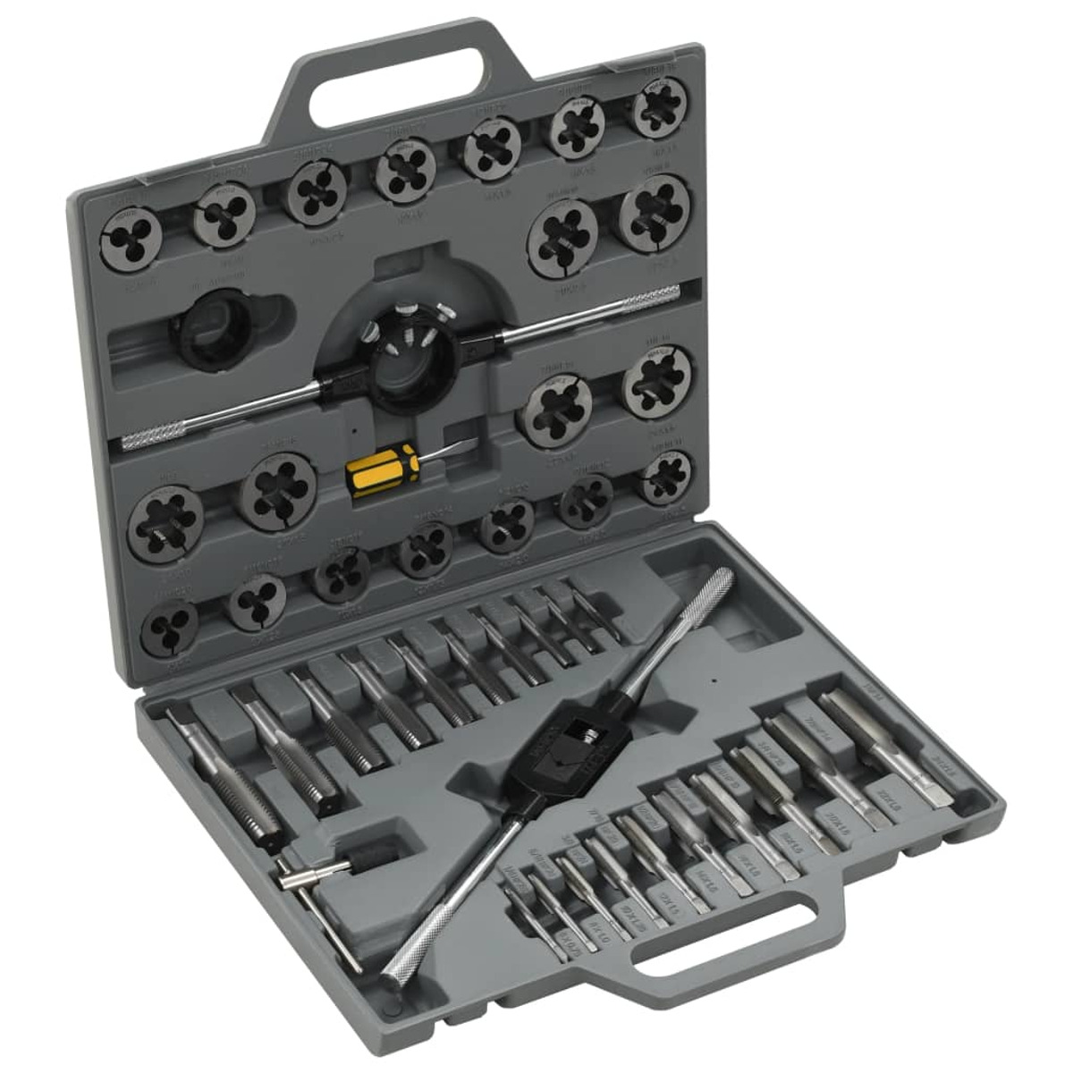 VIDAXL 210319 Handwerkzeug-Set, Silber