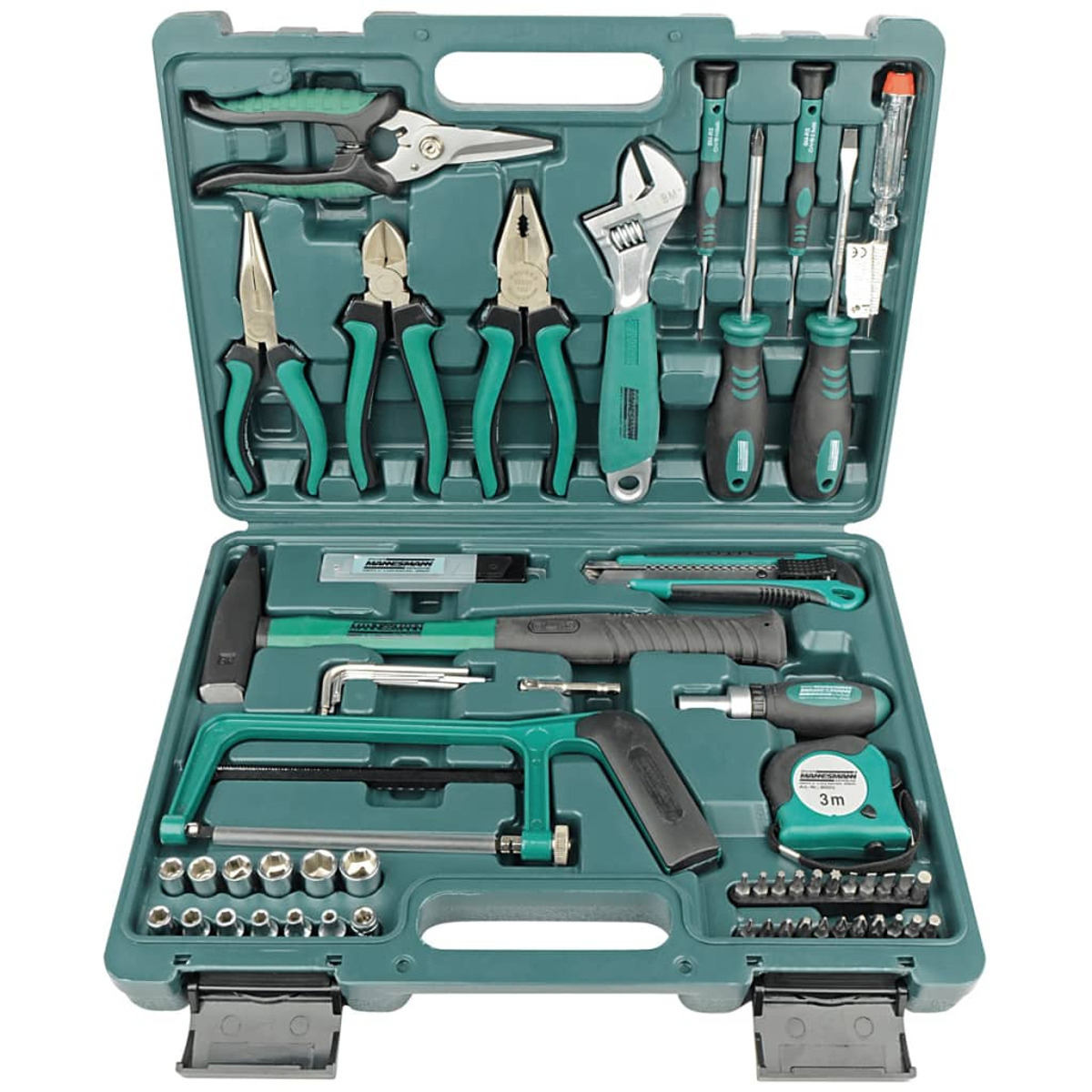 Grün MANNESMANN BRÜDER Handwerkzeug-Set, 408586