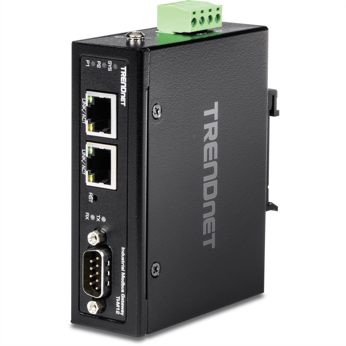 TRENDNET TI-M12 Modbus Gateway Industrial Ethernet Fast Switch