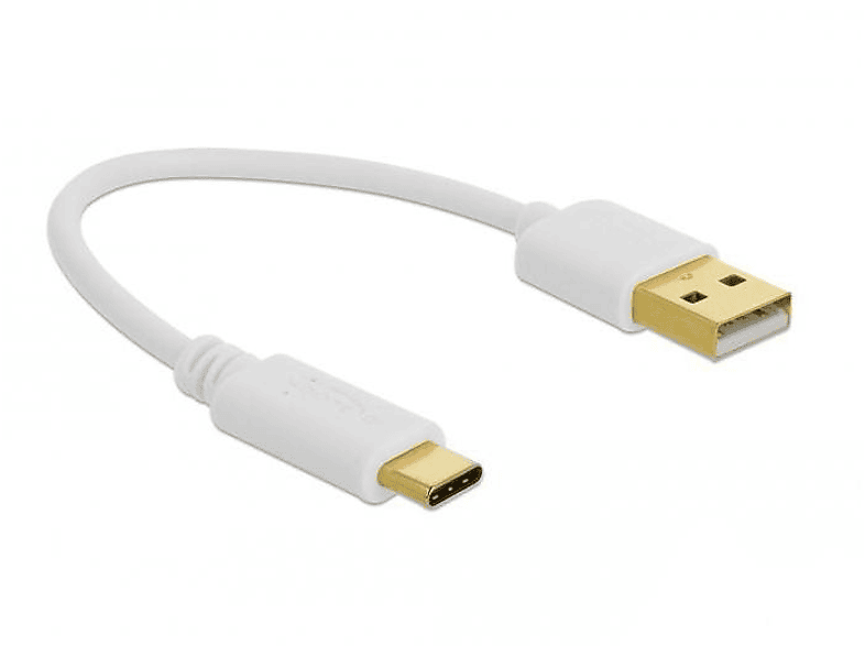 85355 DELOCK USB Weiß Kabel,