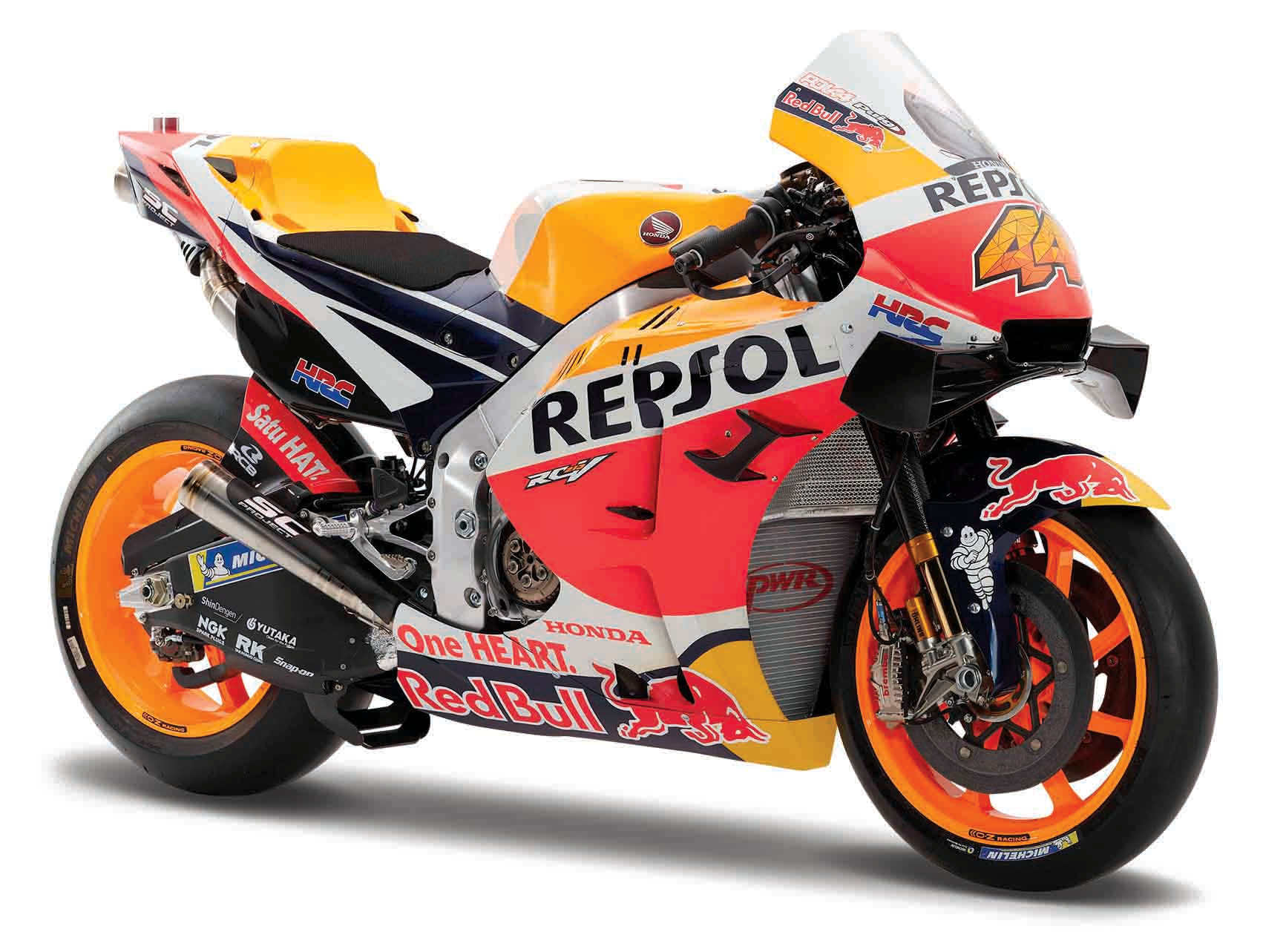 MAISTO MotoGP Honda #44 1:18) Pol Espargaró \'21 (Maßstab: Spielzeugauto Repsol