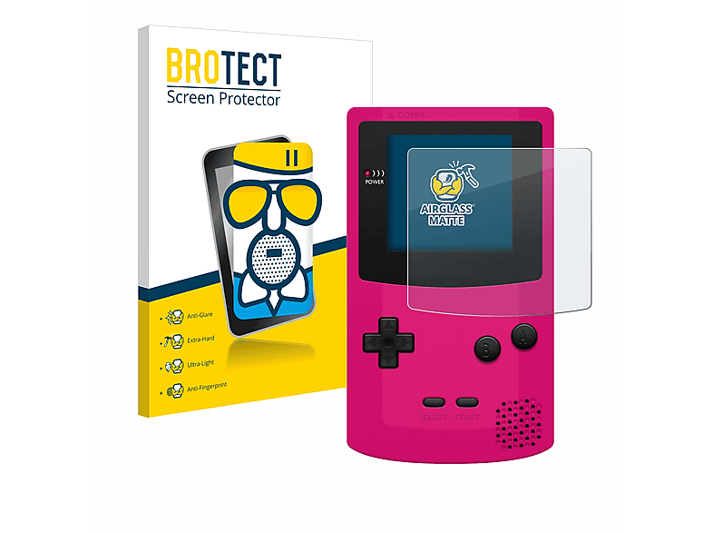 Airglass Schutzfolie(für BROTECT Gameboy Nintendo matte Color)