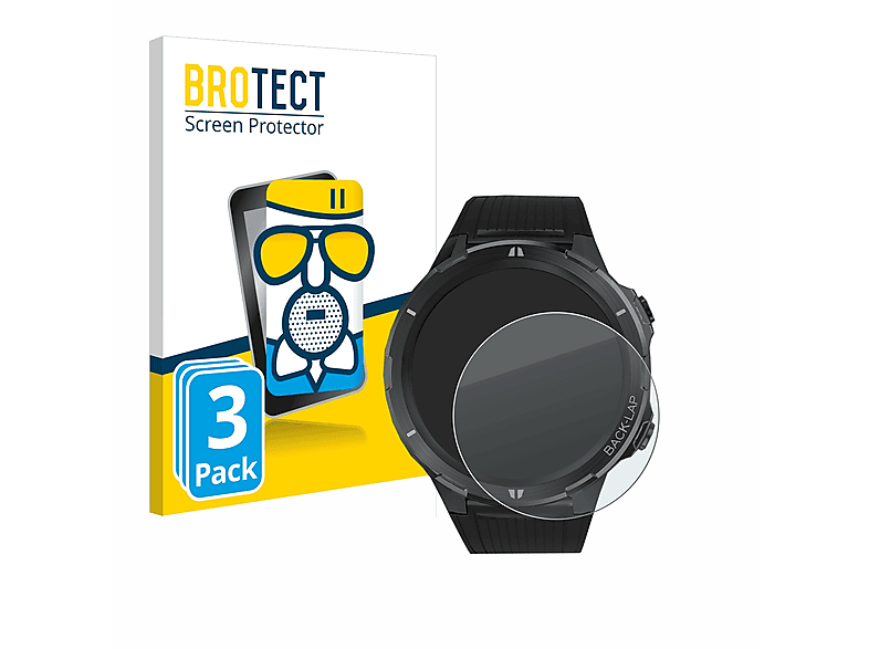 BROTECT 3x Airglass matte Schutzfolie(für Blackview BV-SW02)
