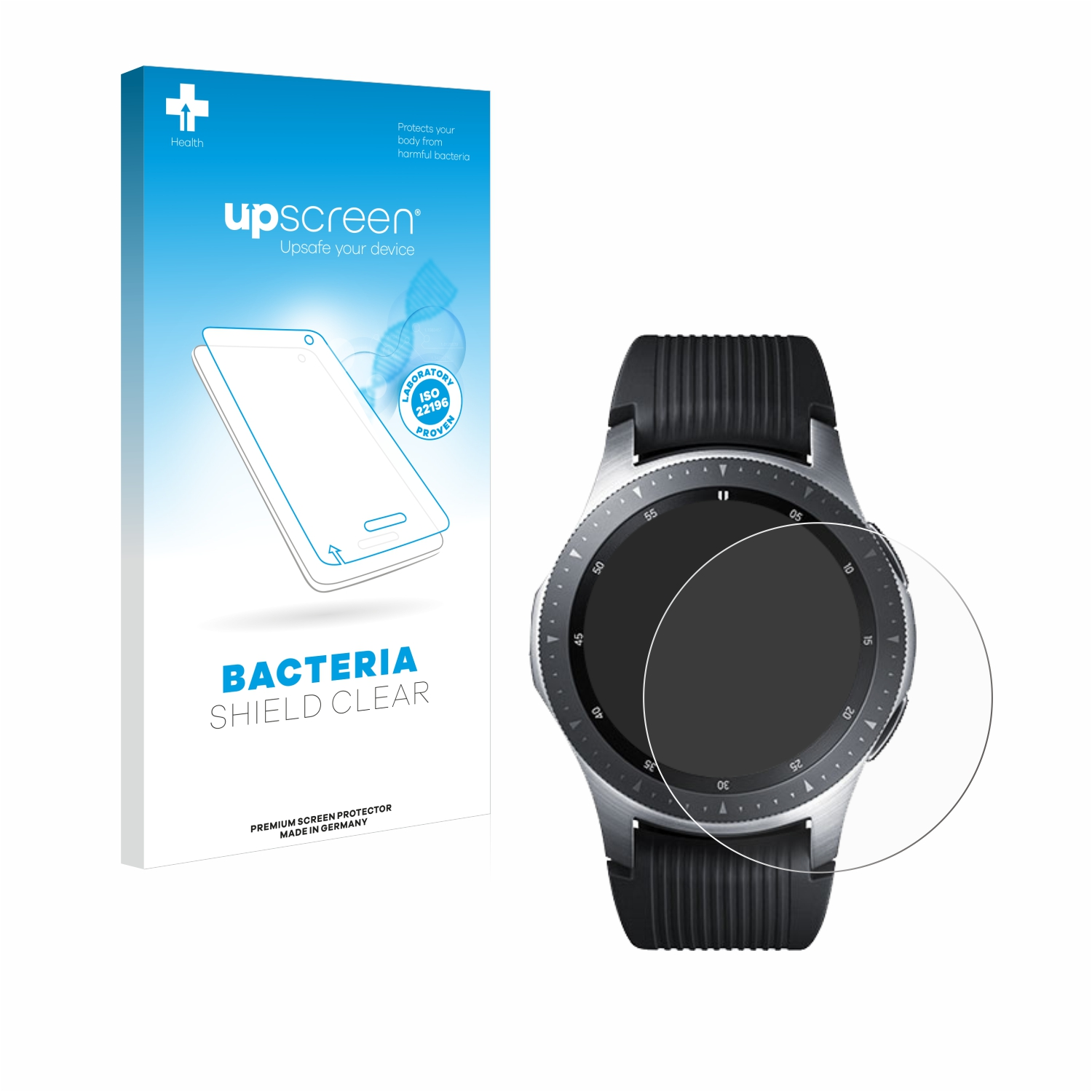UPSCREEN antibakteriell klare Schutzfolie(für Samsung Galaxy mm)) Watch (46