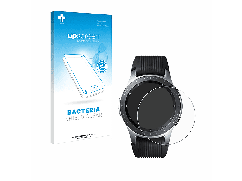 UPSCREEN antibakteriell klare Watch Samsung Schutzfolie(für mm)) (46 Galaxy