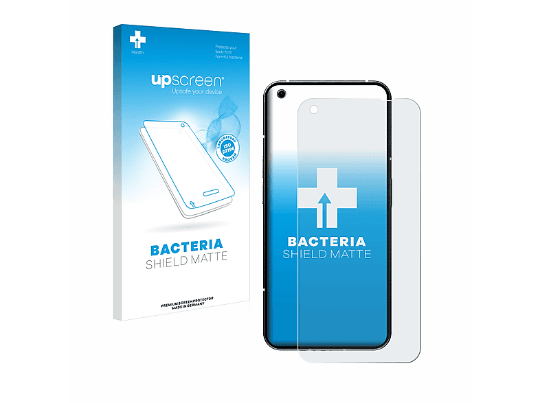 UPSCREEN antibakteriell entspiegelt matte Schutzfolie(für Nothing Phone (1))