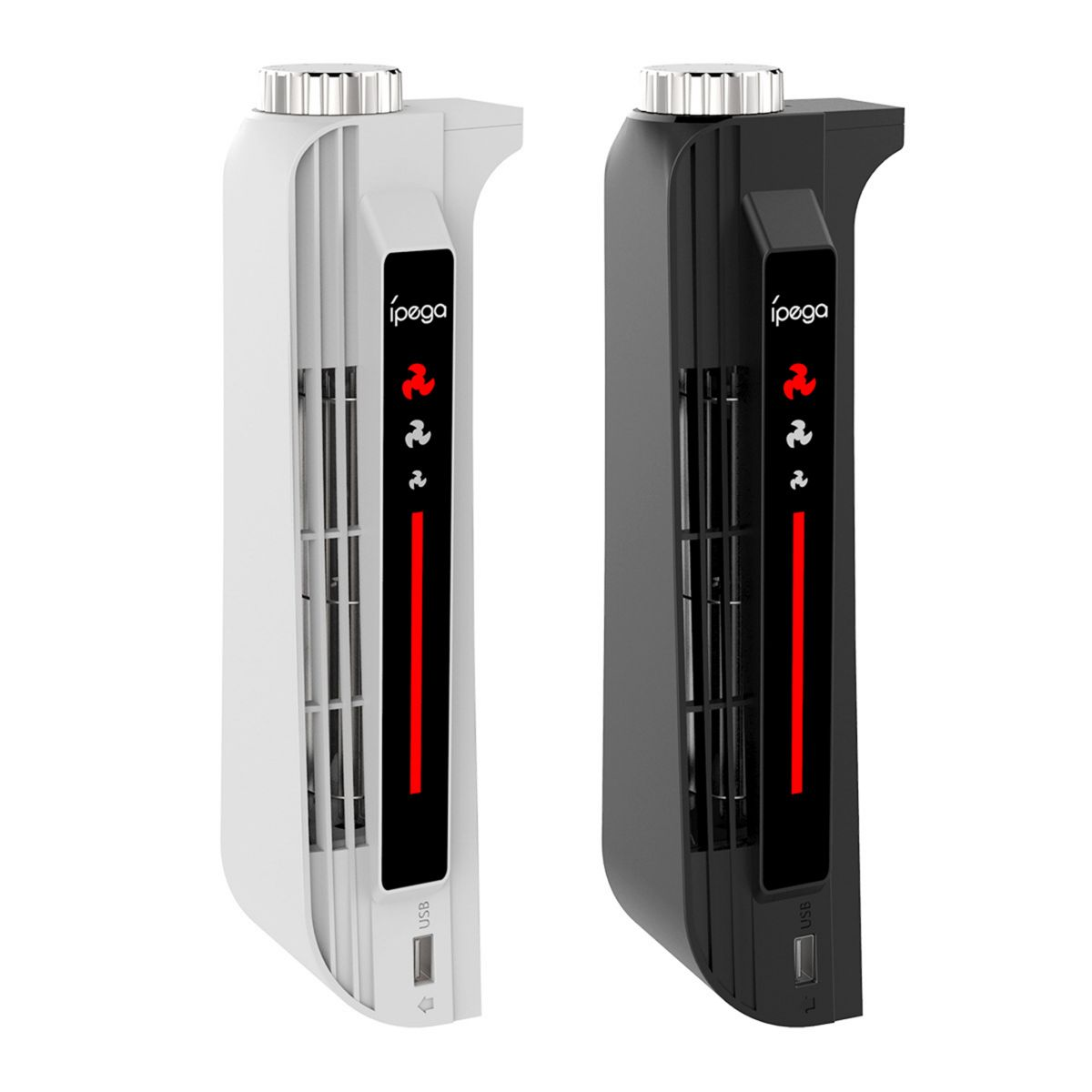 für USB-Anschluss, Turbo-Lüfter Windgeschwindigkeiten, mit Kühlgebläse des schwarz RESPIEL 3 Turbo-Lüfter, PS5, Hauptgeräts,