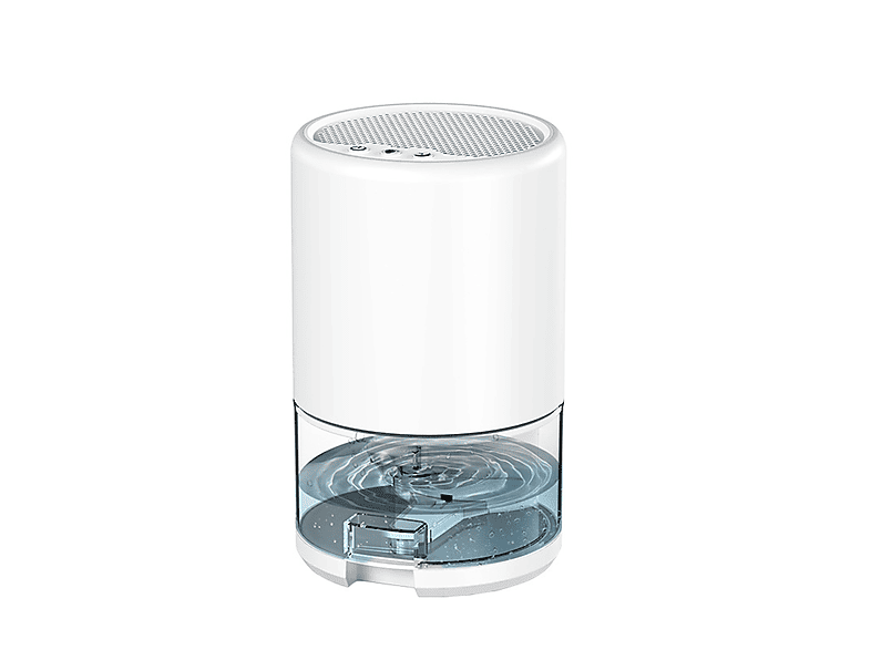 Proofing m²) Mini Silent Moisture Raumgröße: 20 Small Luftentfeuchter Luftentfeuchter Weiß, Moisture Absorber SYNTEK