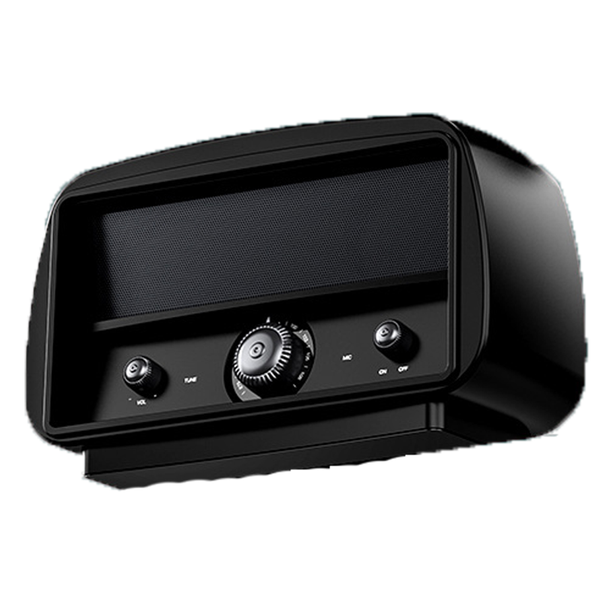 SYNTEK Lautsprecher Grün Outdoor Kabelloser Radio Retro Portable Home Subwoofer, Grün Bluetooth FM Lautsprecher