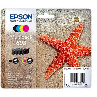EPSON Multipack 4-colours 603 Ink  Zwart