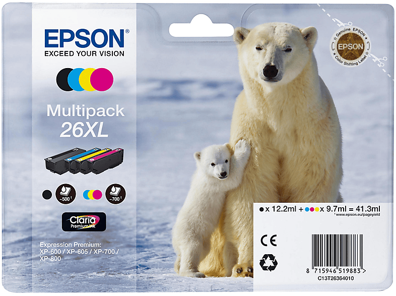 Cartucho de tinta - EPSON C13T26364010