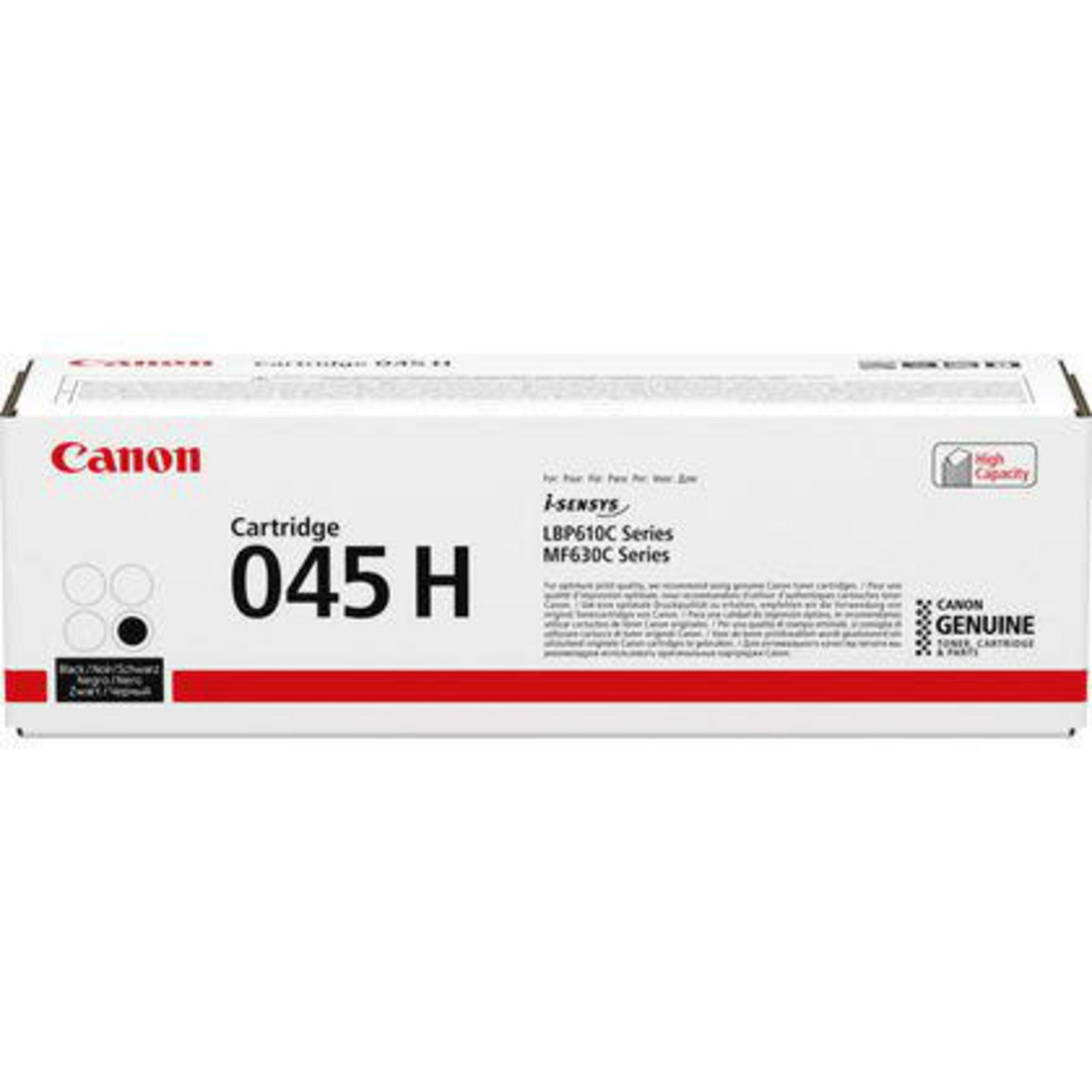 CANON CRG 045 H BK Lazer baskı Yüksek kapasiteli lazer kartuş Siyah