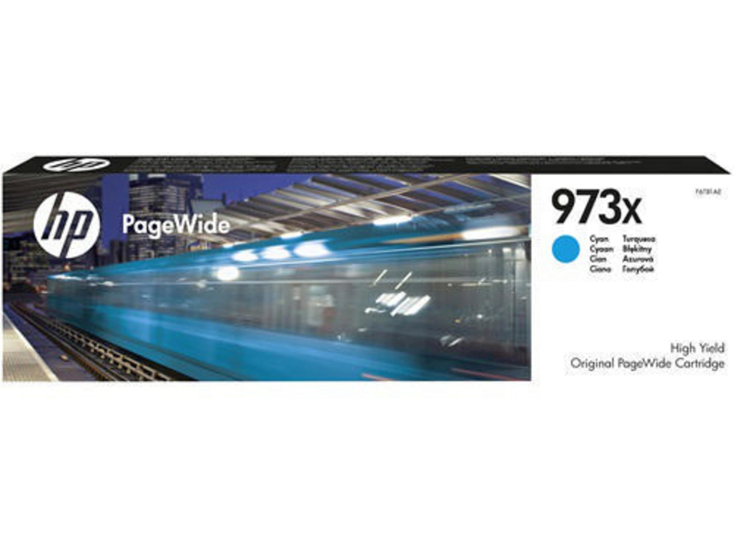HP F6T81AE (973X) Yüksek Kapasiteli Rage Kartuş Mürekkep baskı Cam Göbeği