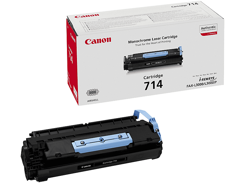 Toner Originale Canon 714 (1153B002AA) Nero Per I-SENSYS FAX-L3000