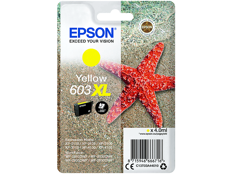 (C13T03A440) 603XL EPSON yellow Tinte