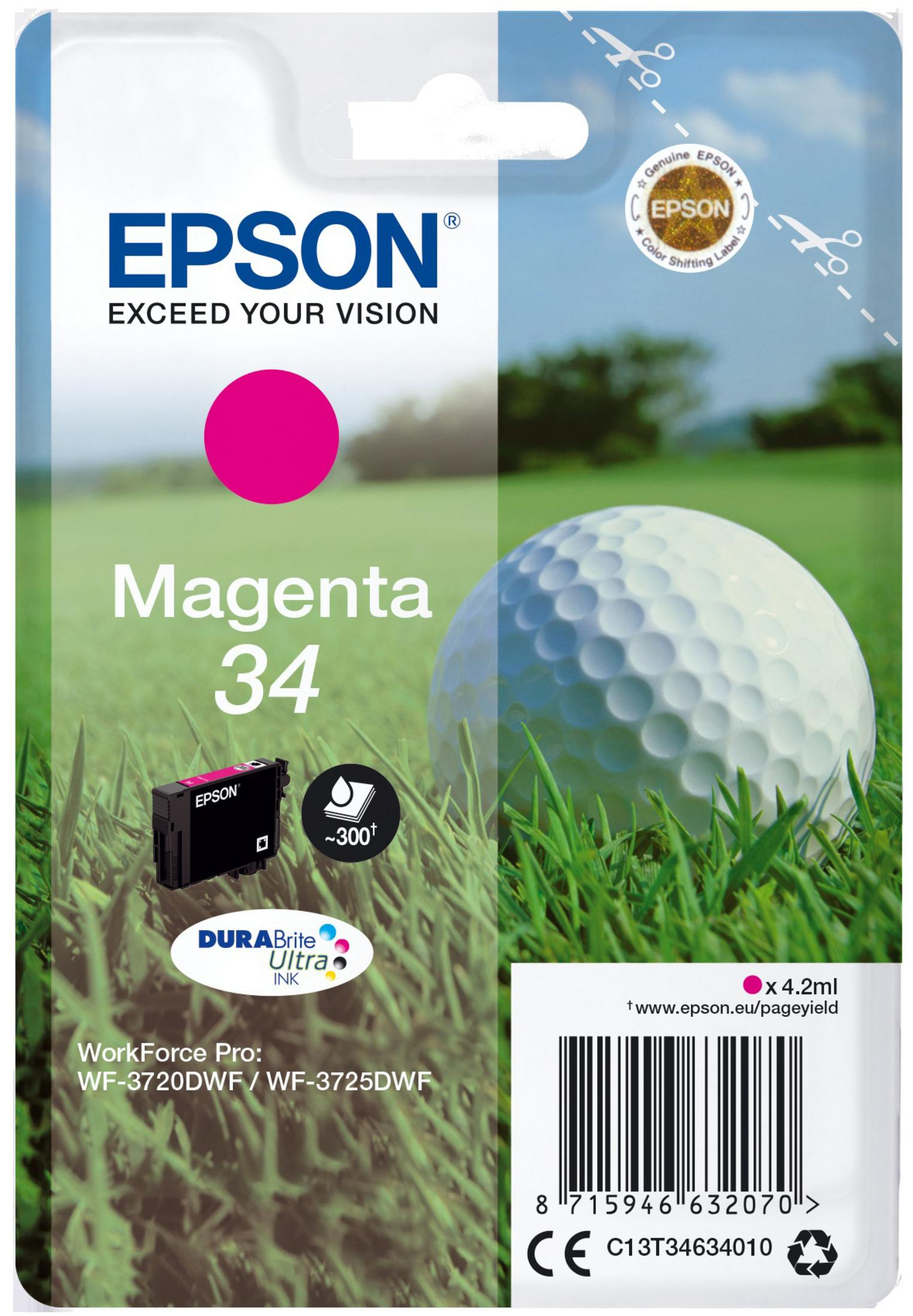 EPSON 34 Tinte magenta (C13T34634010)