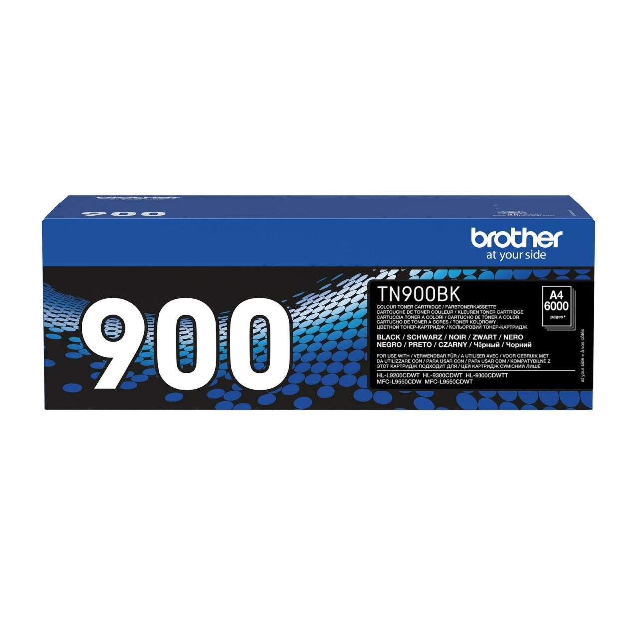 BROTHER Toner TN-900BK schwarz (TN-900BK)