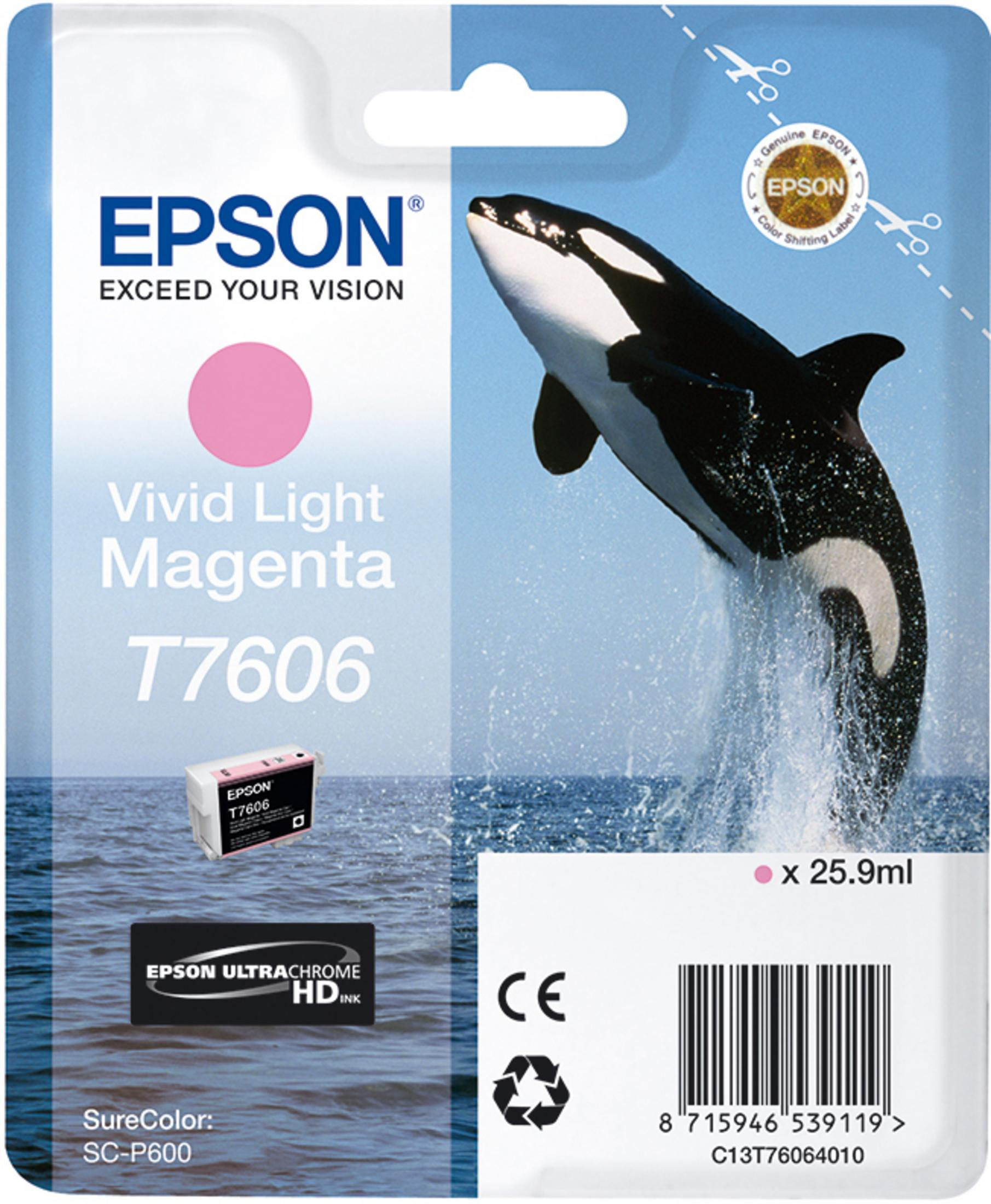 EPSON T7606 Tinte photo (C13T76064010) magenta