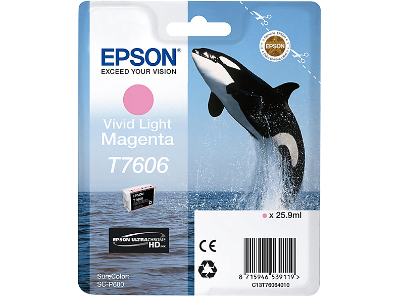 EPSON T7606 Tinte photo (C13T76064010) magenta