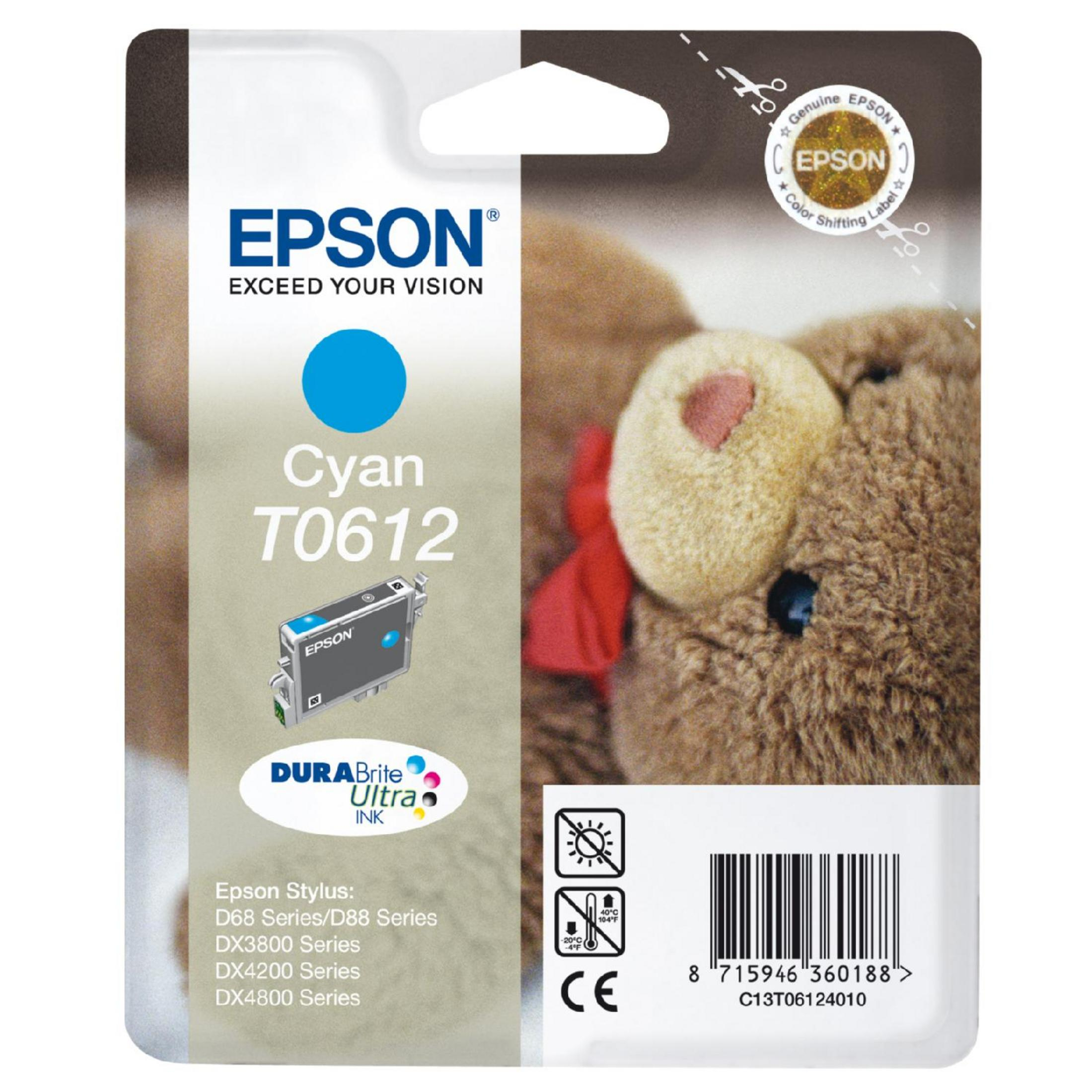 EPSON C13T06124010 Tinte cyan (C13T06124010)