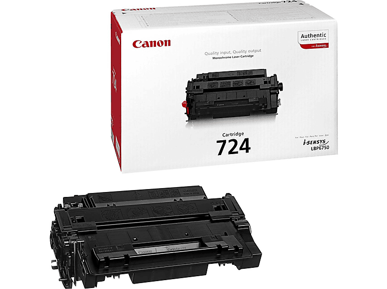 CANON CRG-724H - Zwart Zwart | MediaMarkt