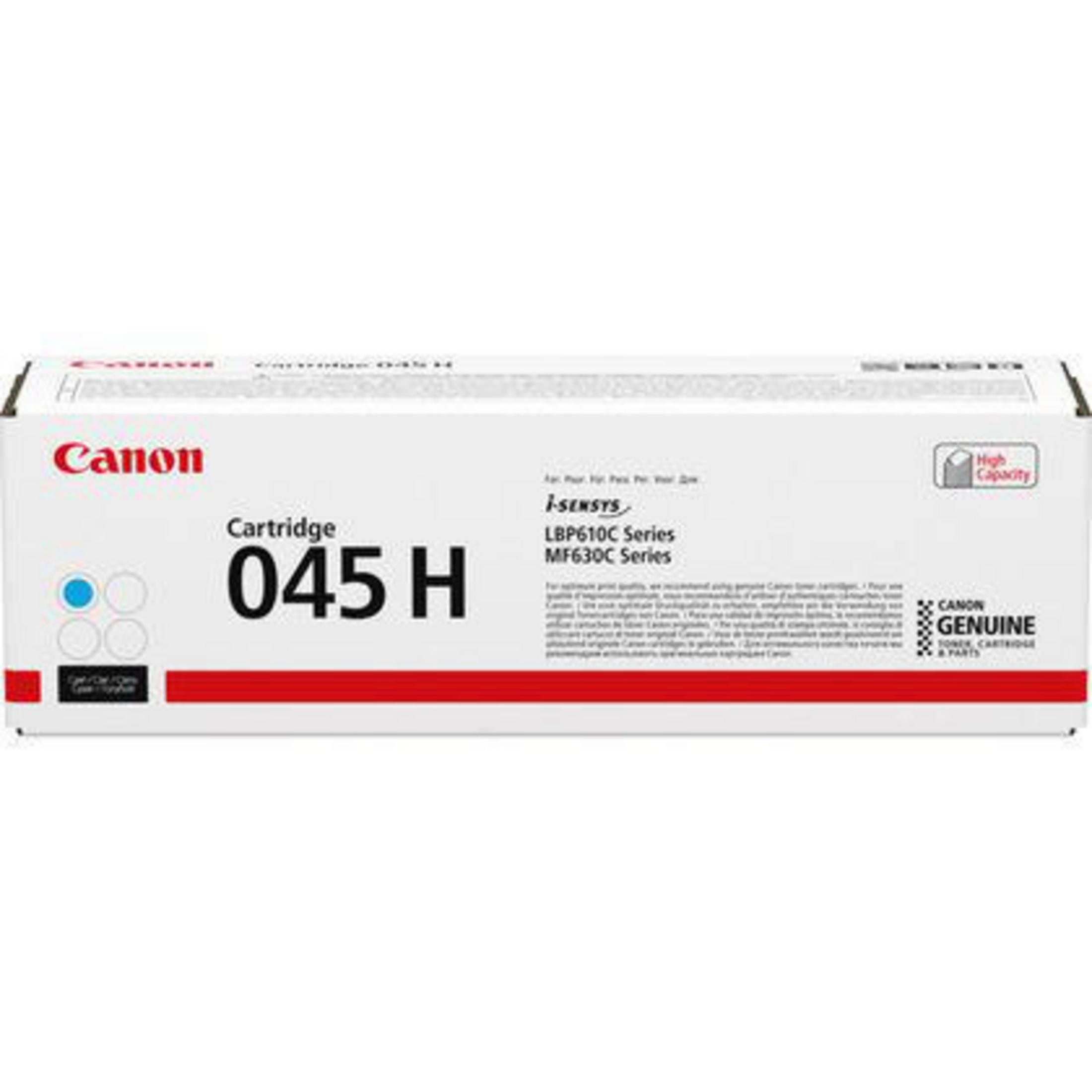 CANON CRG 045 H C Lazer baskı Yüksek kapasiteli lazer kartuş Cam Göbeği