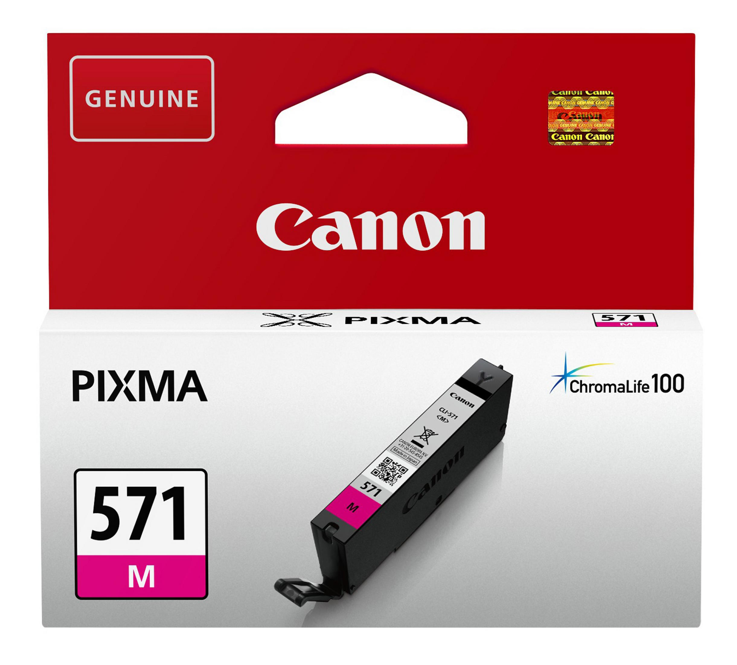 CANON CLI-571M Mürekkep Kartuş Mürekkep baskı Magenta