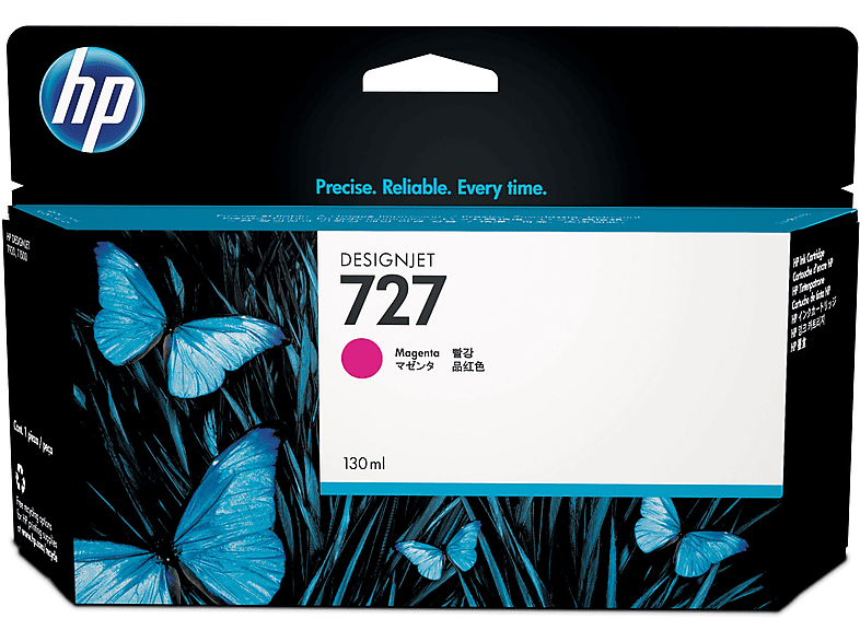 HP B3P20A (727) 130 ML Geniş Format Mürekkep Kartuşu Mürekkep baskı Macenta