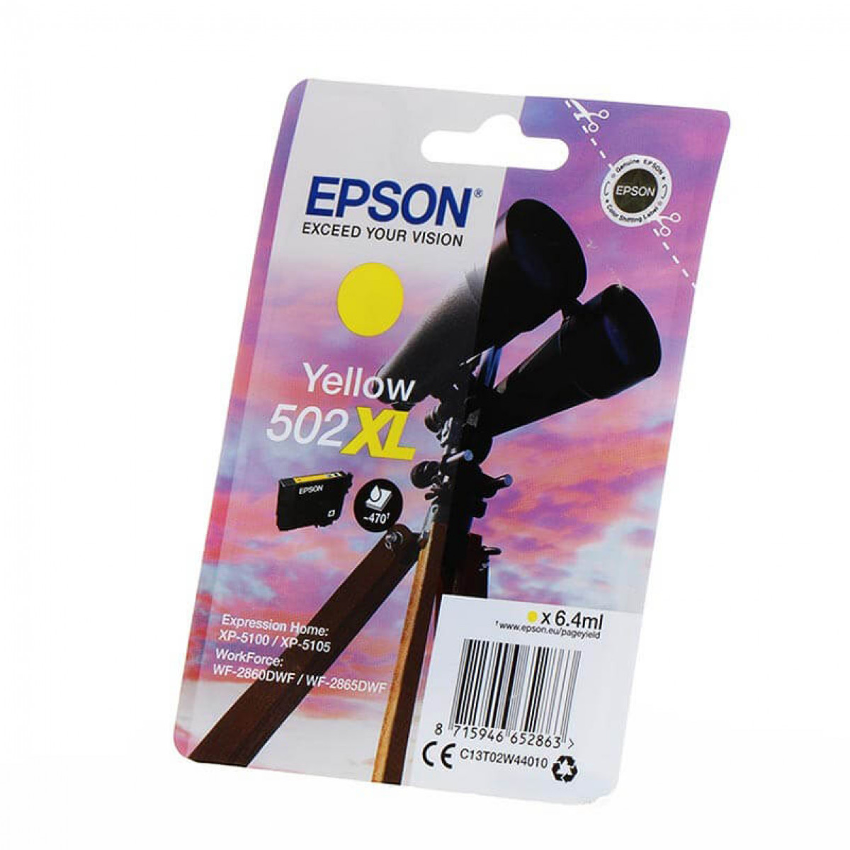 EPSON 502XL (C13T02W440) Tinte yellow