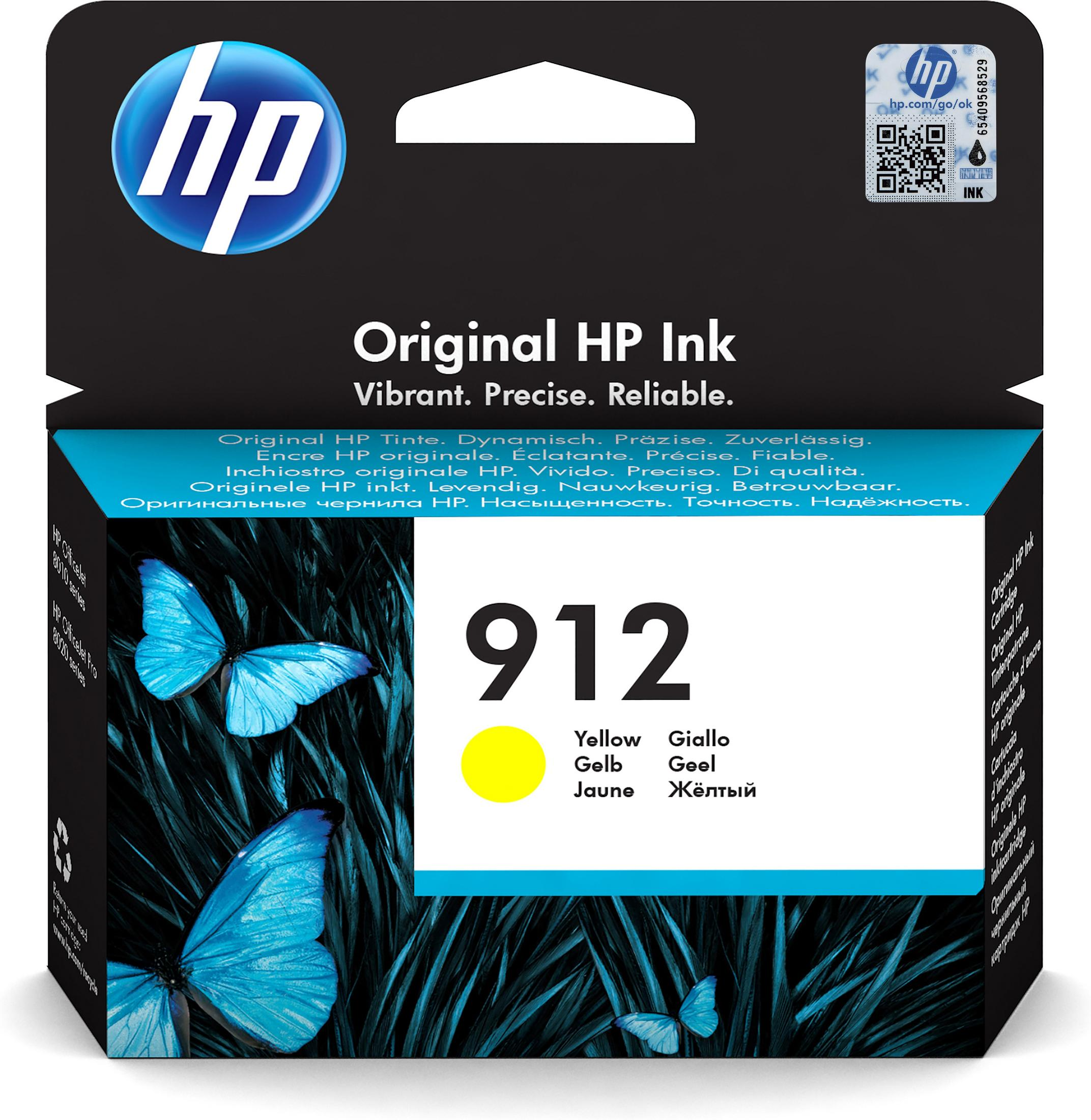 HP 3YL79AE Mürekkep Kartuş (912) Mürekkep baskı Sarı