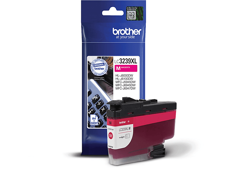 BROTHER LC-3239 XL Tintenpatrone (LC-3237 LC-3239) Magenta