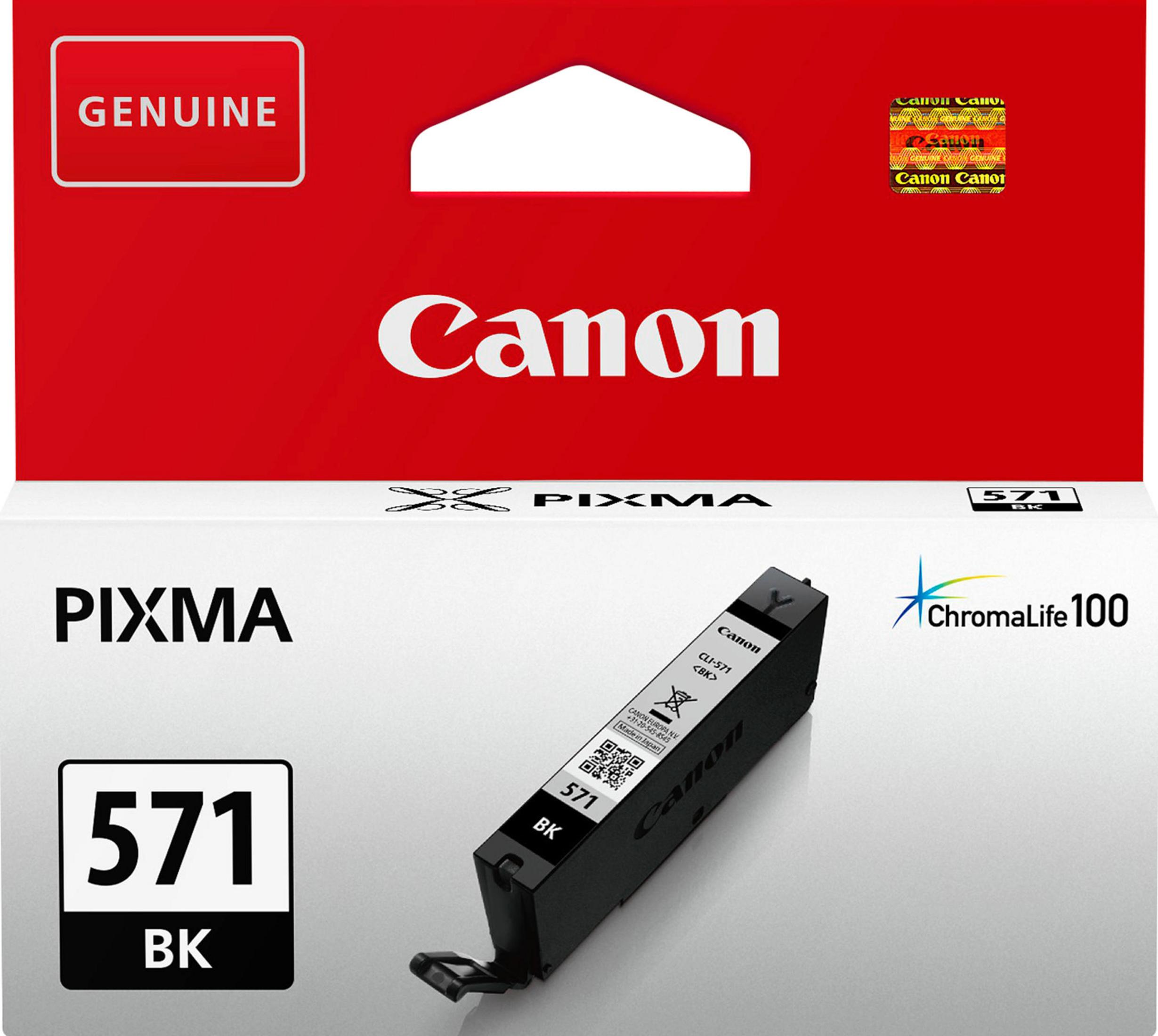 CANON CLI-571BK Kartuş Mürekkep baskı Siyah
