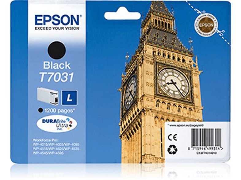 EPSON C13T70314010 Tinte schwarz (C13T70314010)