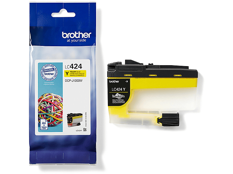 BROTHER LC-424Y Tinte yellow (LC-424Y)