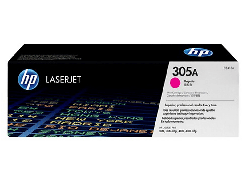HP CE413A 305A Toner Lazer baskı Magenta