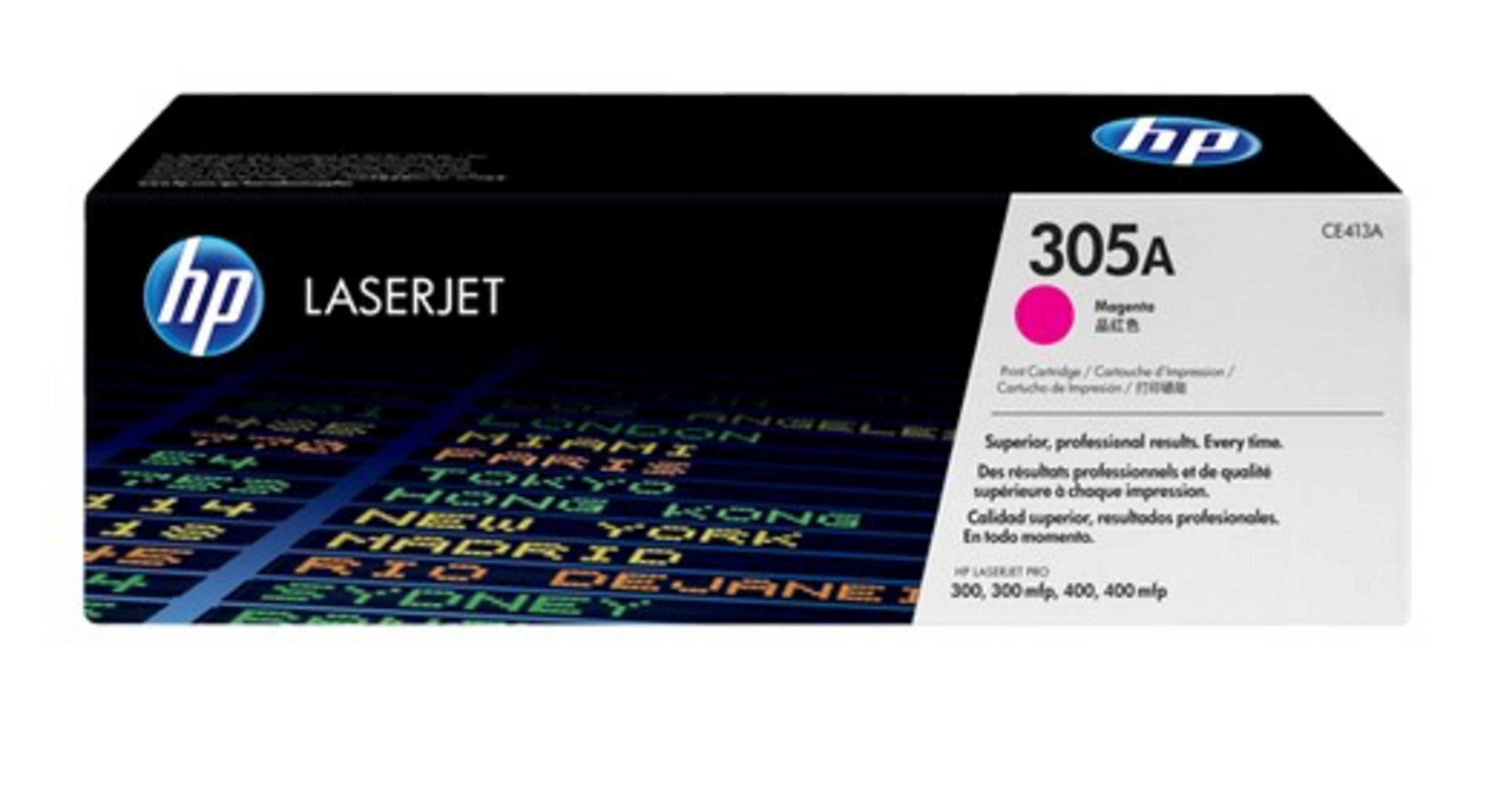 HP CE413A 305A Toner Lazer baskı Magenta