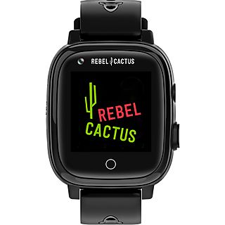 Smartwatch infantil - REBEL CACTUS GO - Negro, WhatsApp, Spotify, Negro