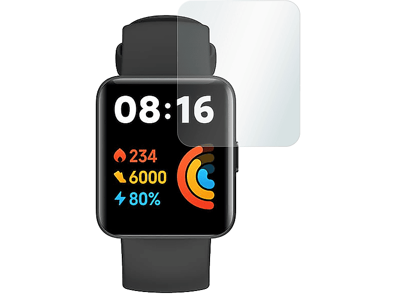 SLABO 4 x Crystal Clear Displayschutz(für Xiaomi Redmi Watch 2 Lite)