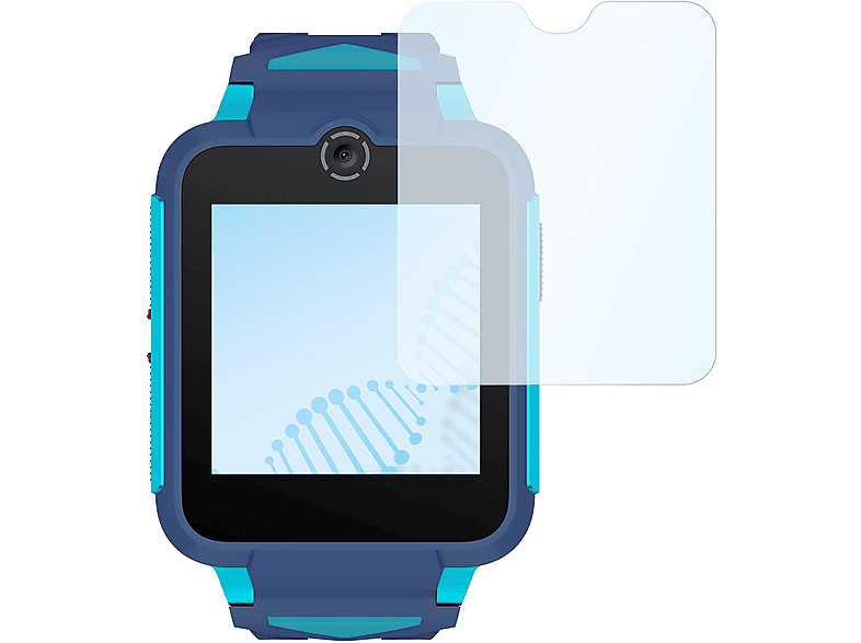 SLABO antibakteriell flexibles Hybridglas Displayschutz(für TCL Movetime Family Watch MT42X)